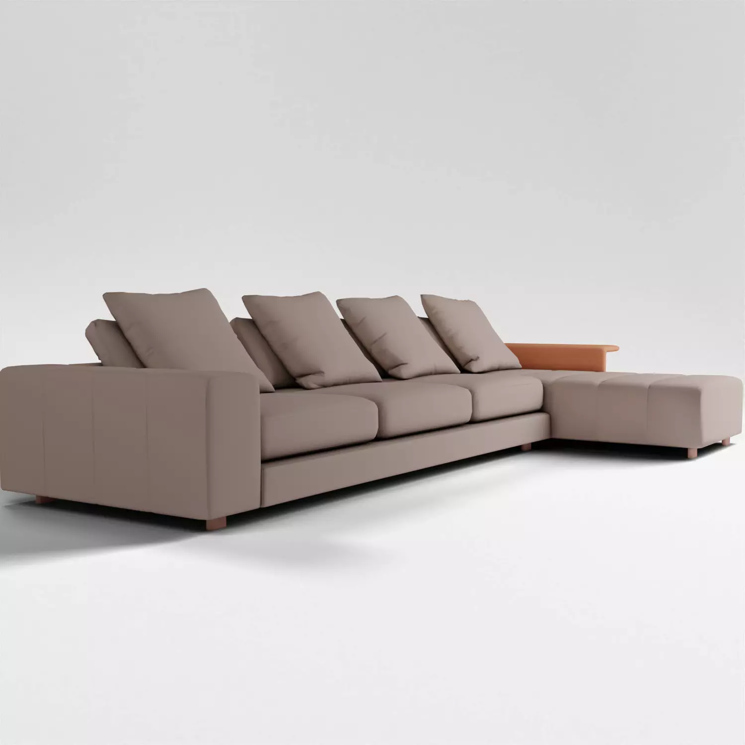 The Long Island Sofa 3D model_0