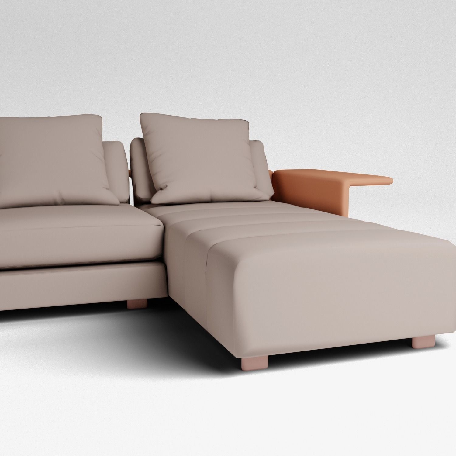The Long Island Sofa 3D model_3