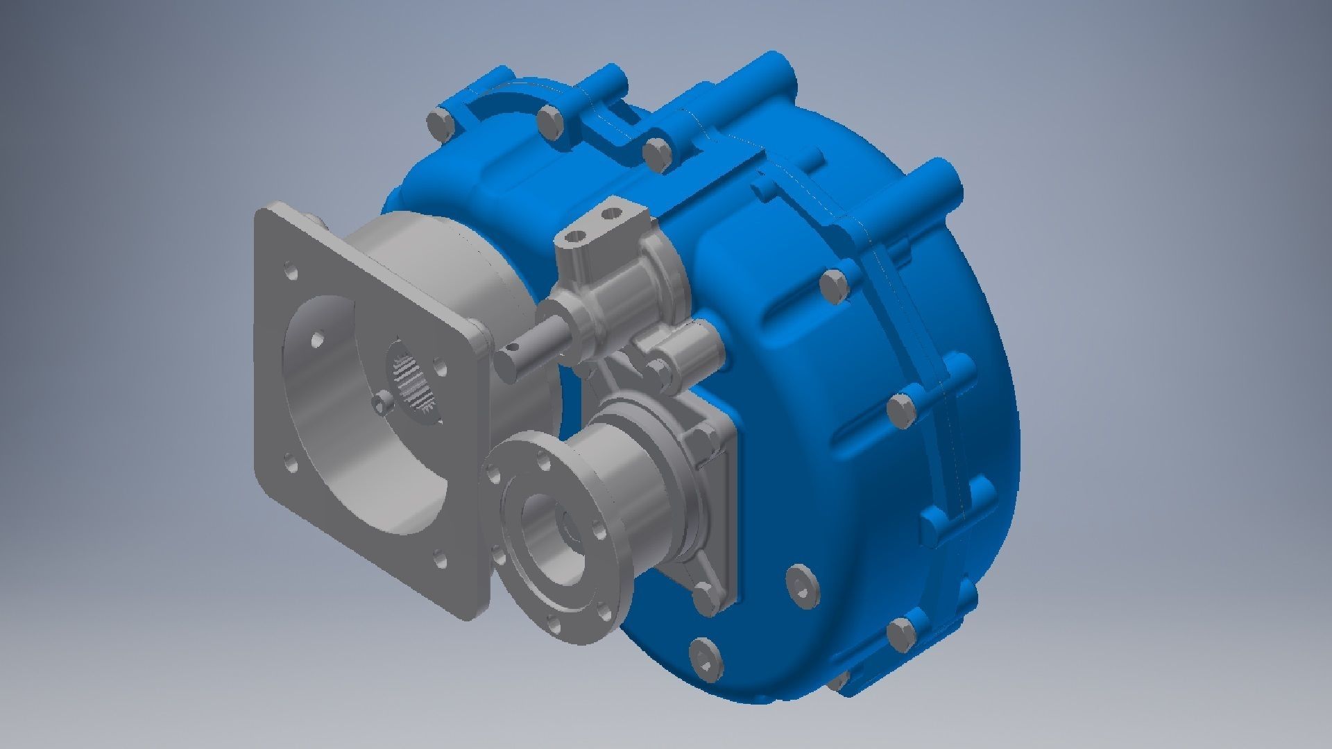 gearbox final 3D model 3D model_2