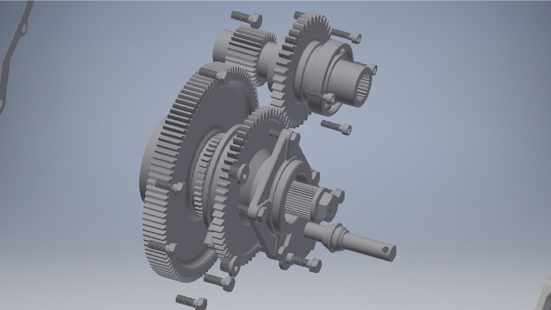 gearbox final 3D model 3D model_9