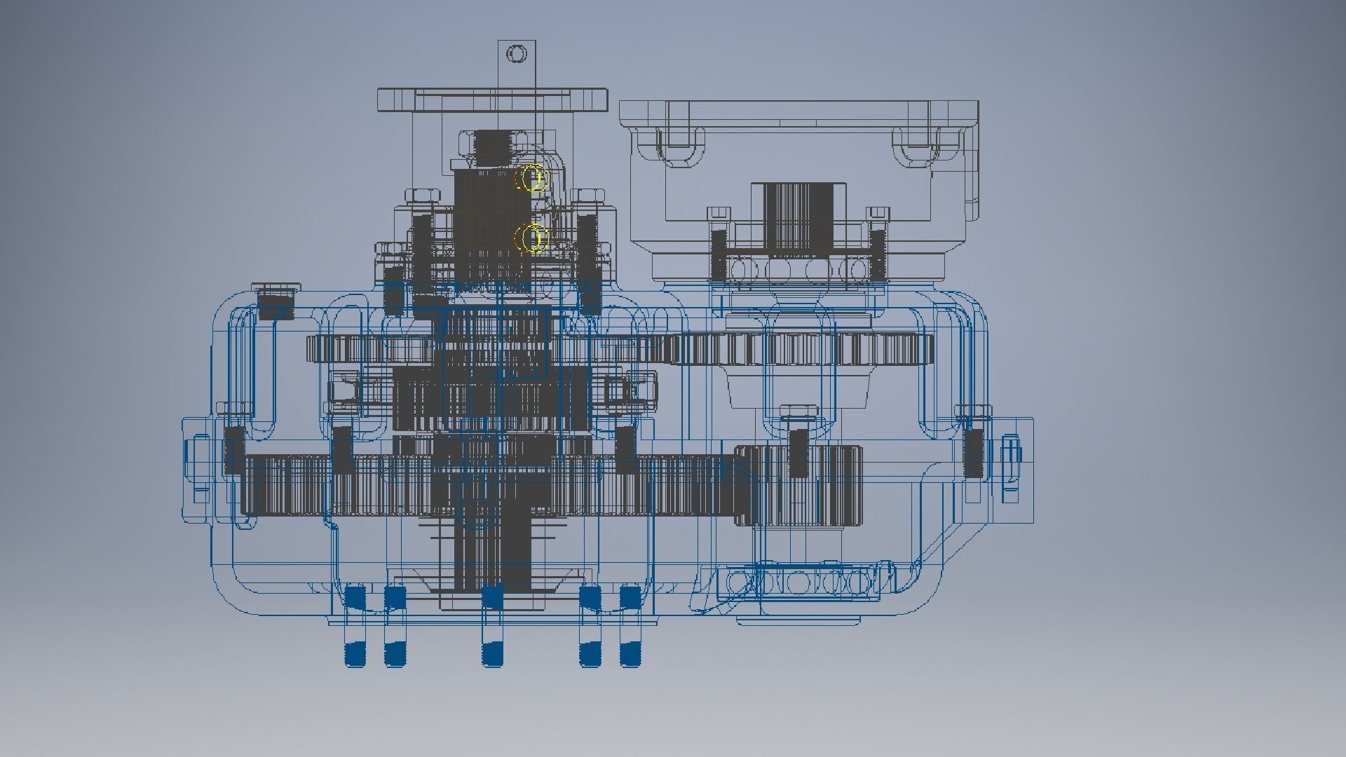 gearbox final 3D model 3D model_16