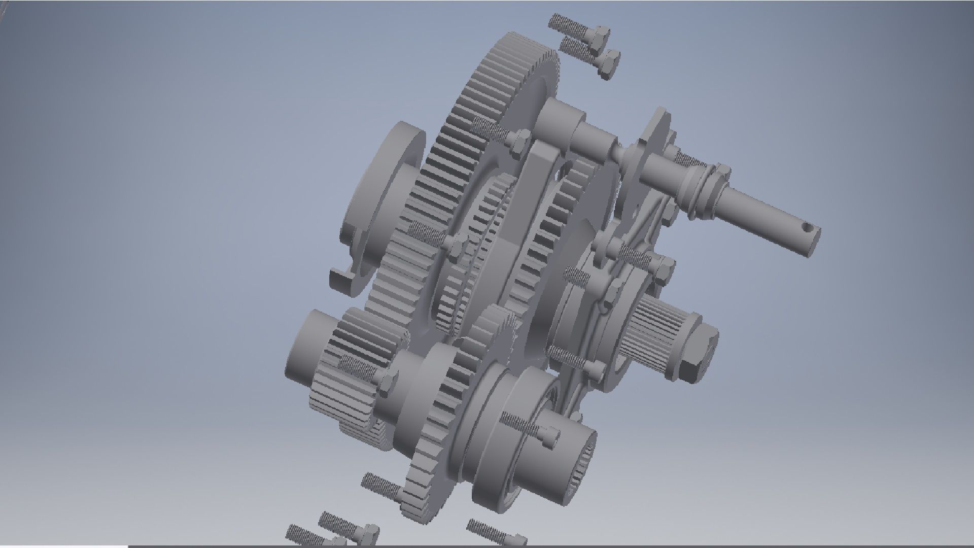 gearbox final 3D model 3D model_8