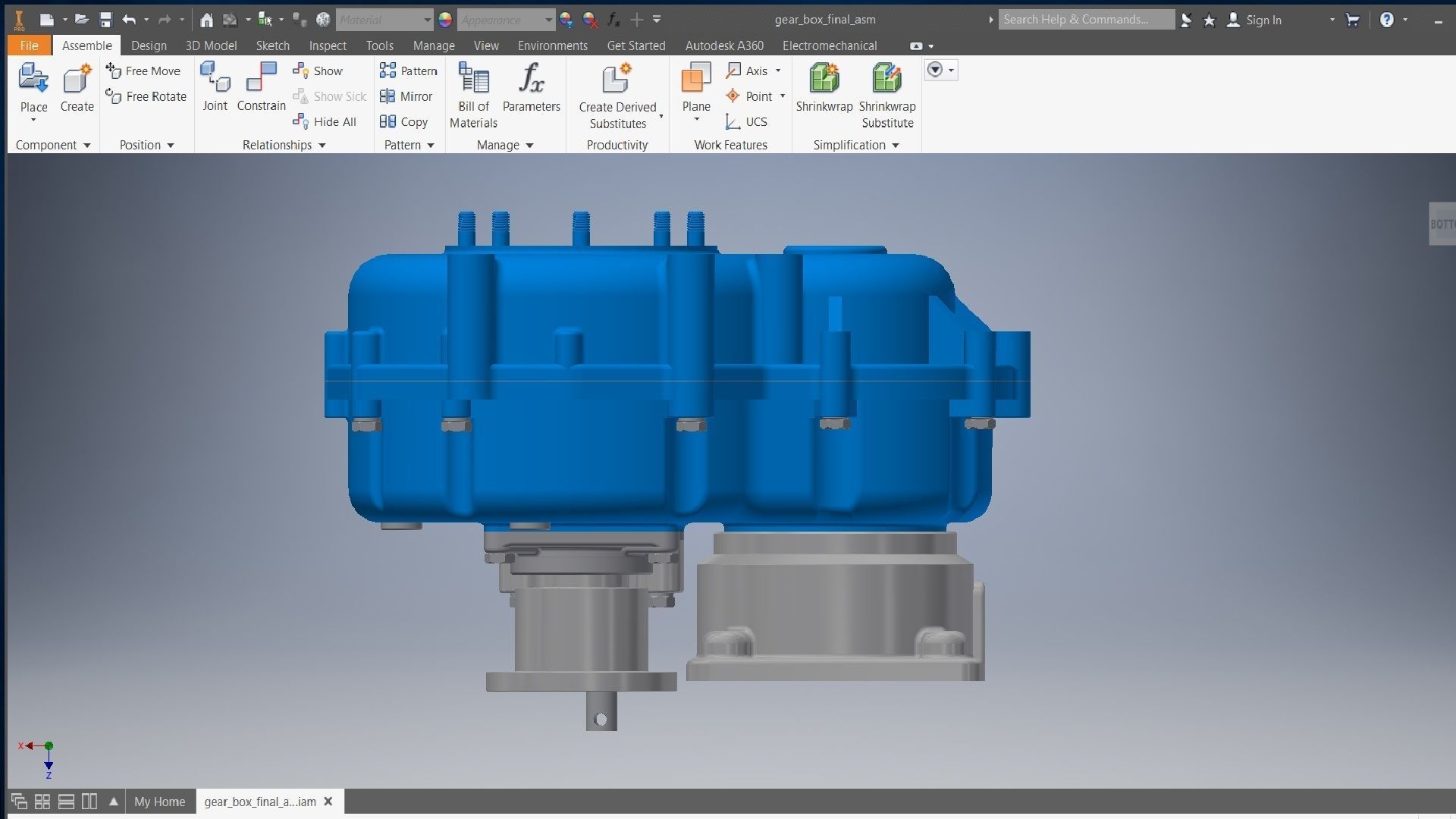 gearbox final 3D model 3D model_1