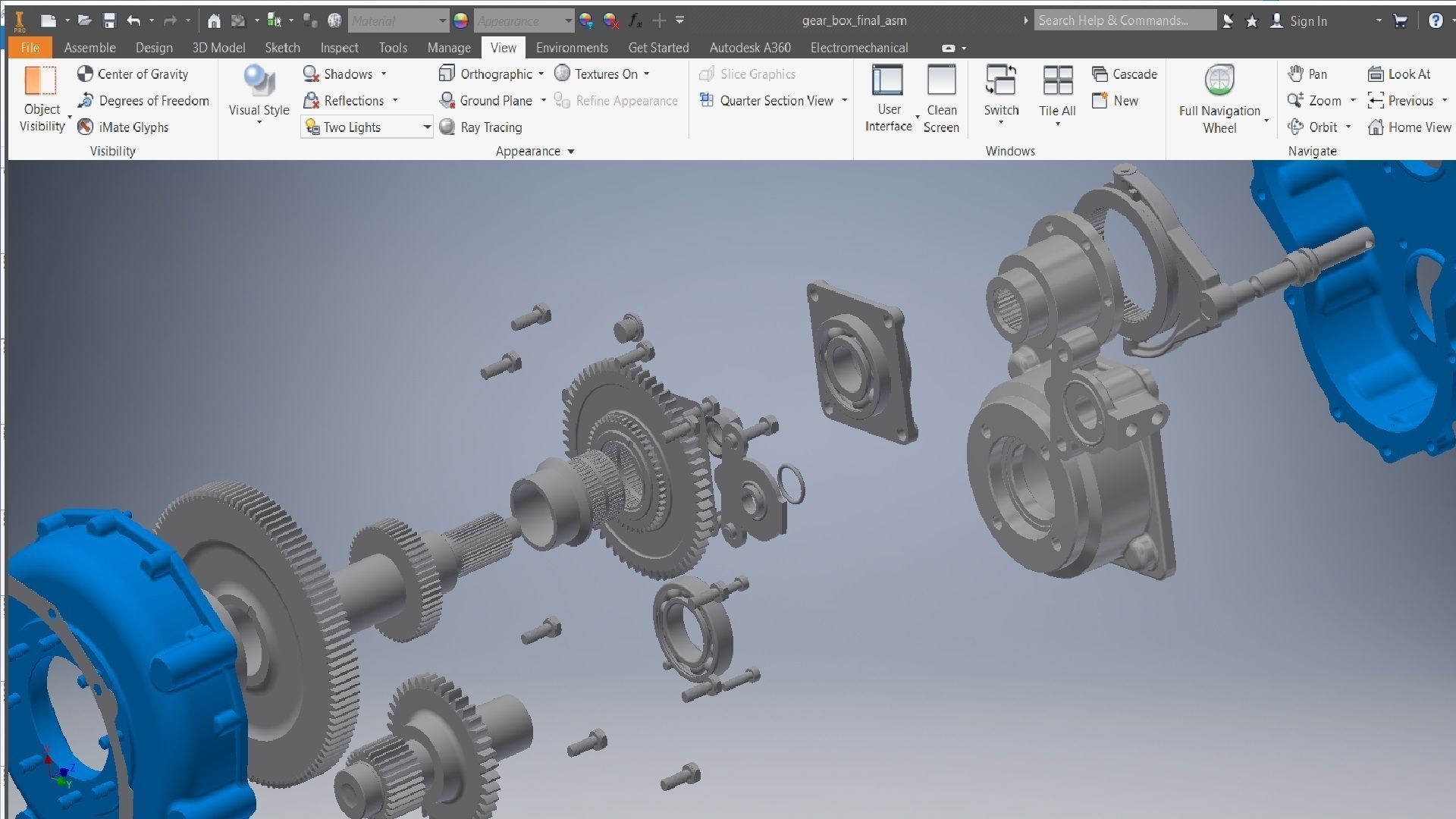gearbox final 3D model 3D model_12