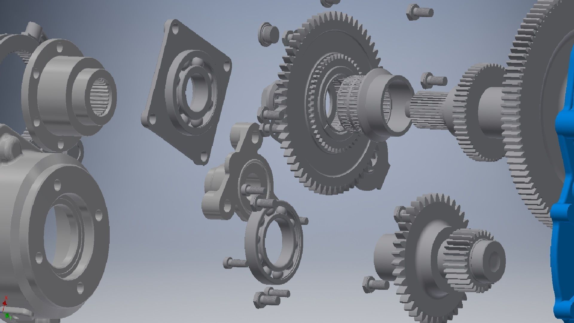gearbox final 3D model 3D model_13