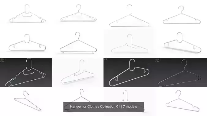 Hanger for Clothes Collection 01