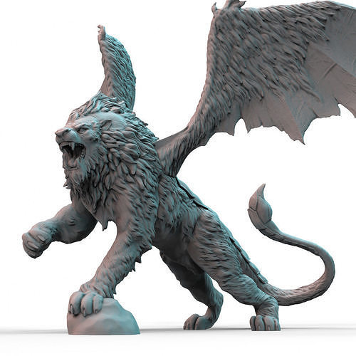 Manticore 3D print model