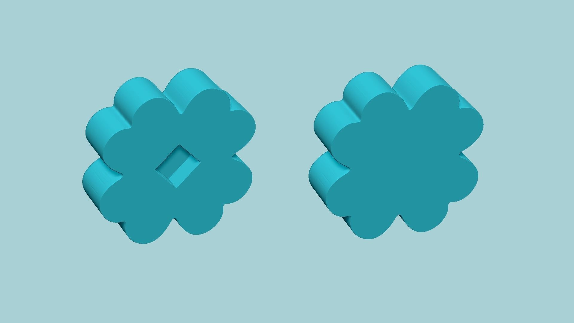 Manju Stamp 10 - Japanese Sweet Mold Traditional Decoration 3D print model_3