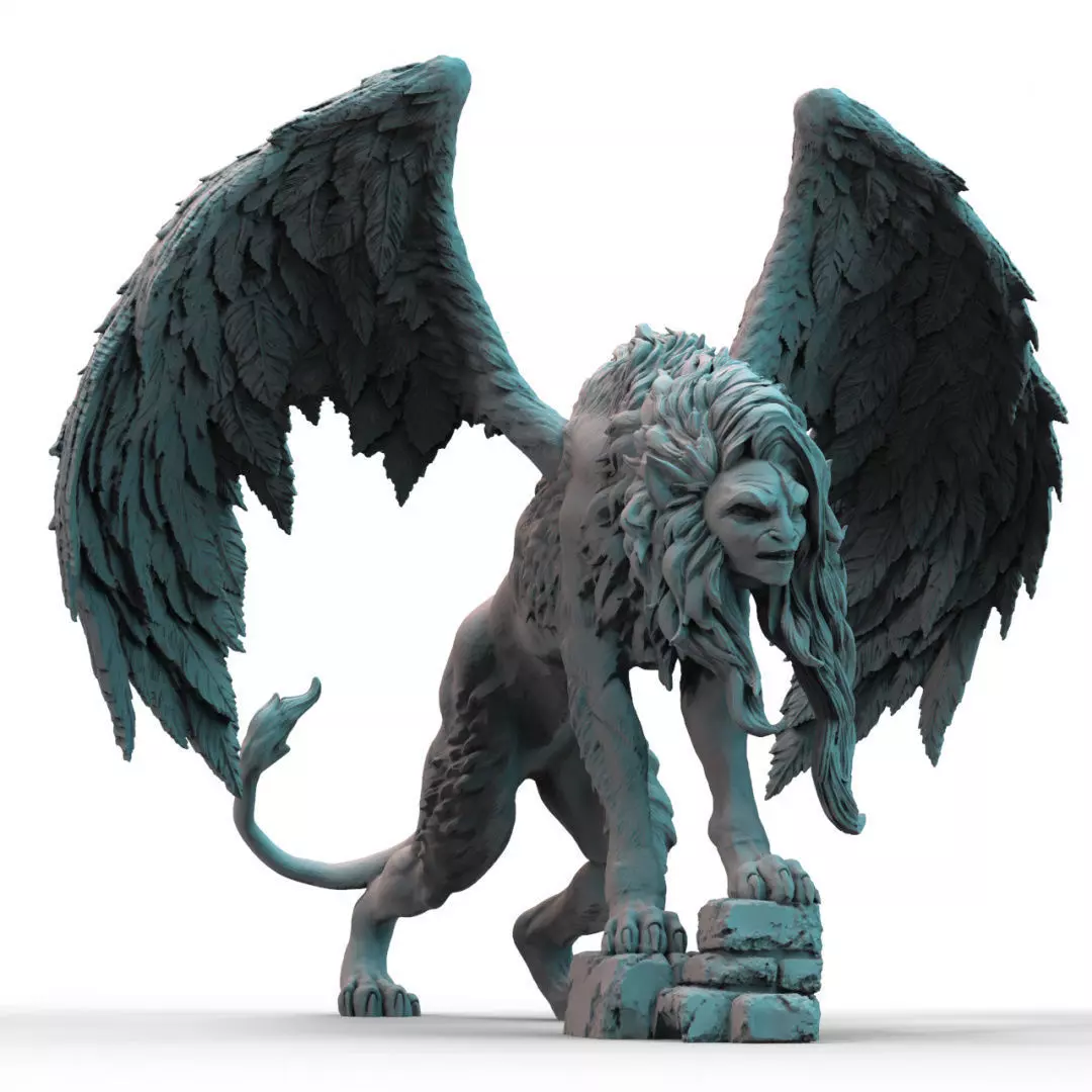 Sphinx 3D print model_0