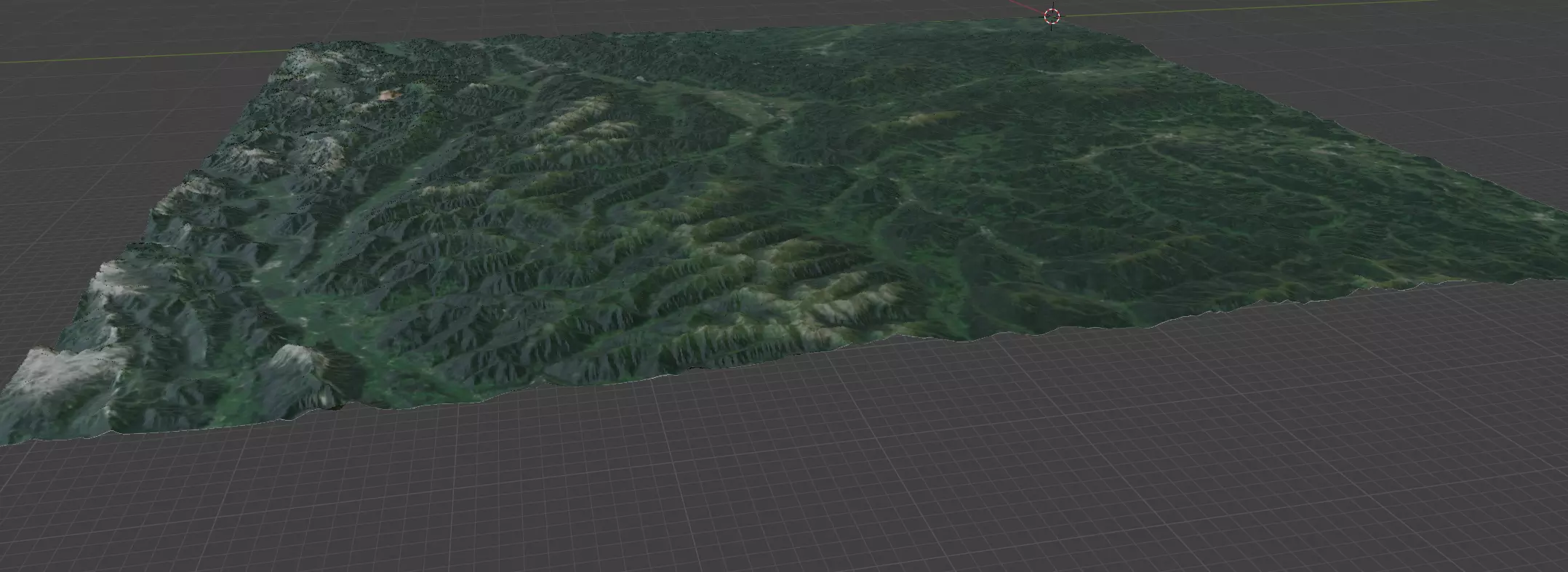 Alp Terrain 15 3D model_0
