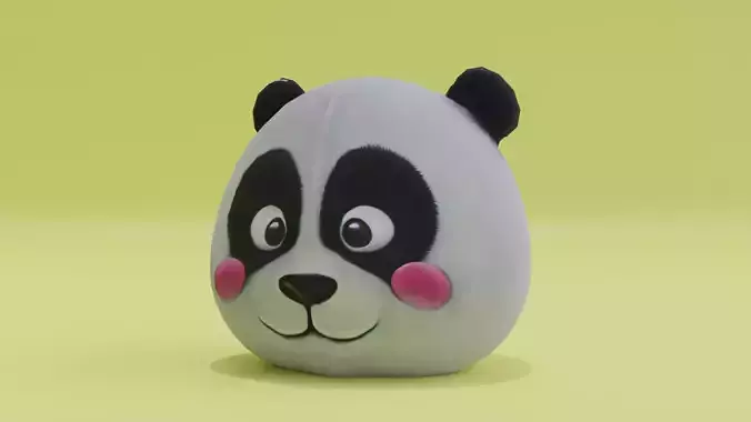 Head Panda Cute