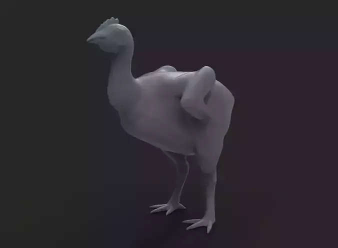 FEATHERLESS CHICKEN 3D PRINTABLE MODEL