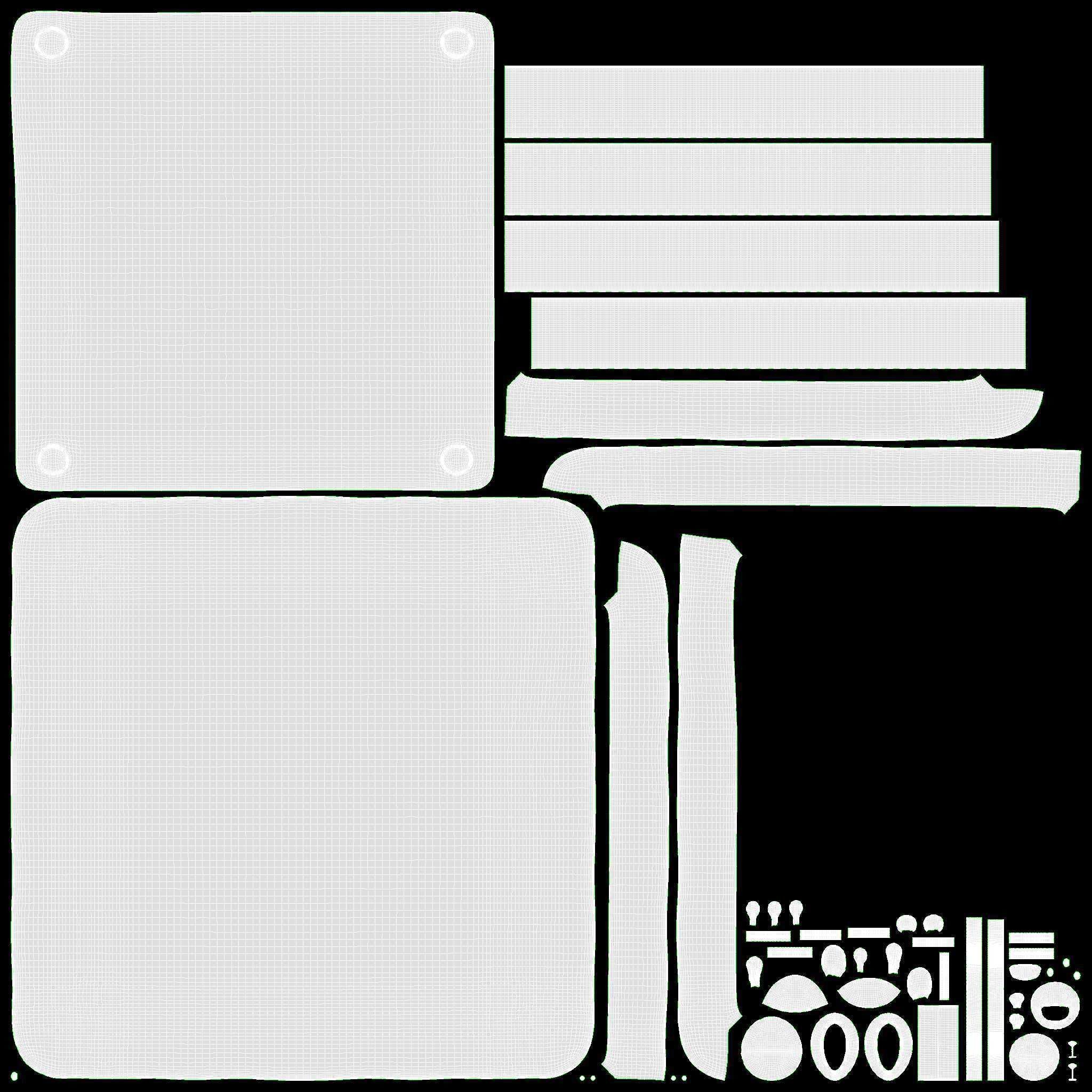 Baby room items 3D model_15