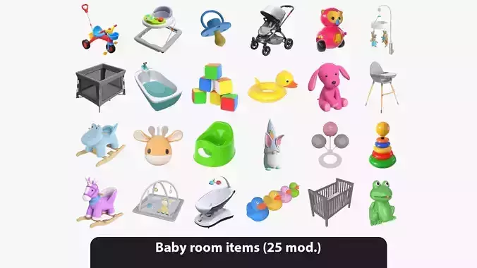 Baby room items