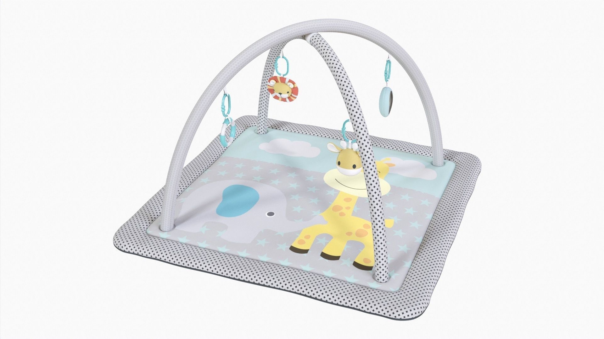 Baby room items 3D model_6