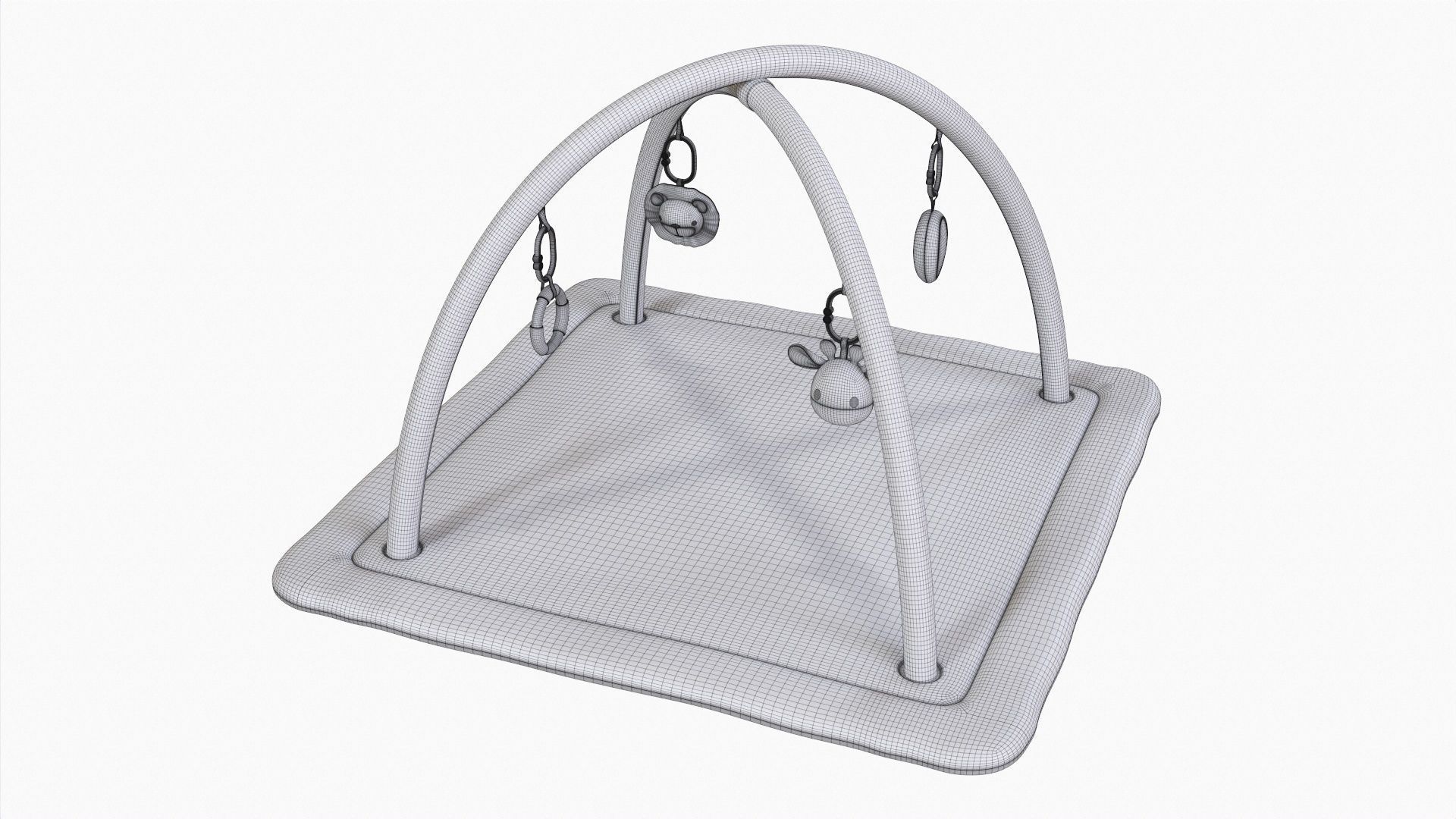 Baby room items 3D model_9