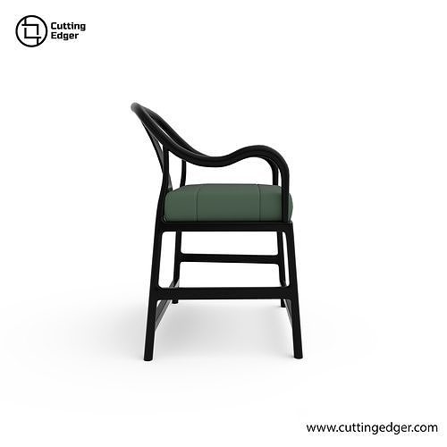 Classic Arm Chair 3D model