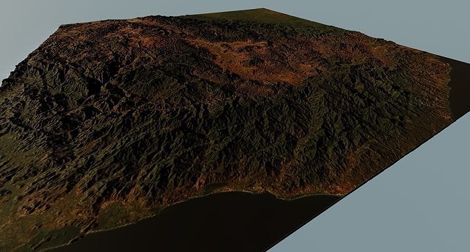 Real World Terrain 15 3D model | CGTrader