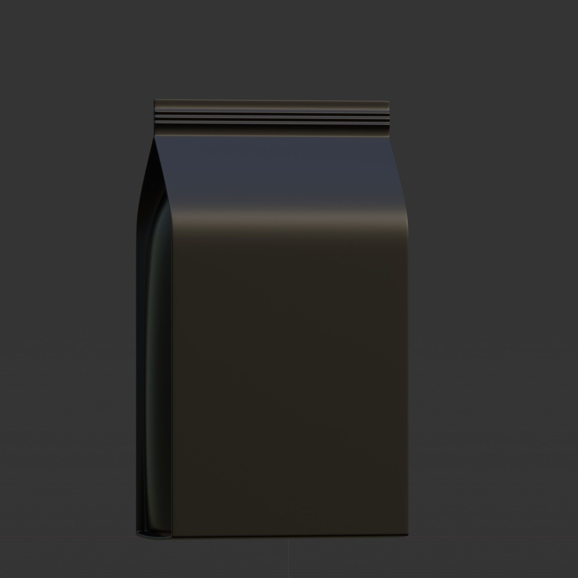 Coffee Bag 3d model Low-poly 3D model_7