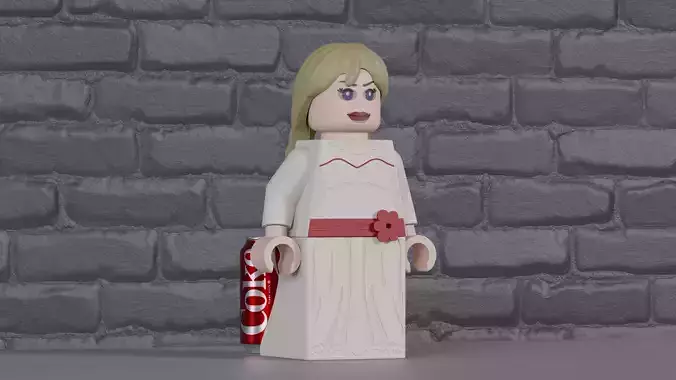 Lego Annabelle Maxifig -- Fully Articulated