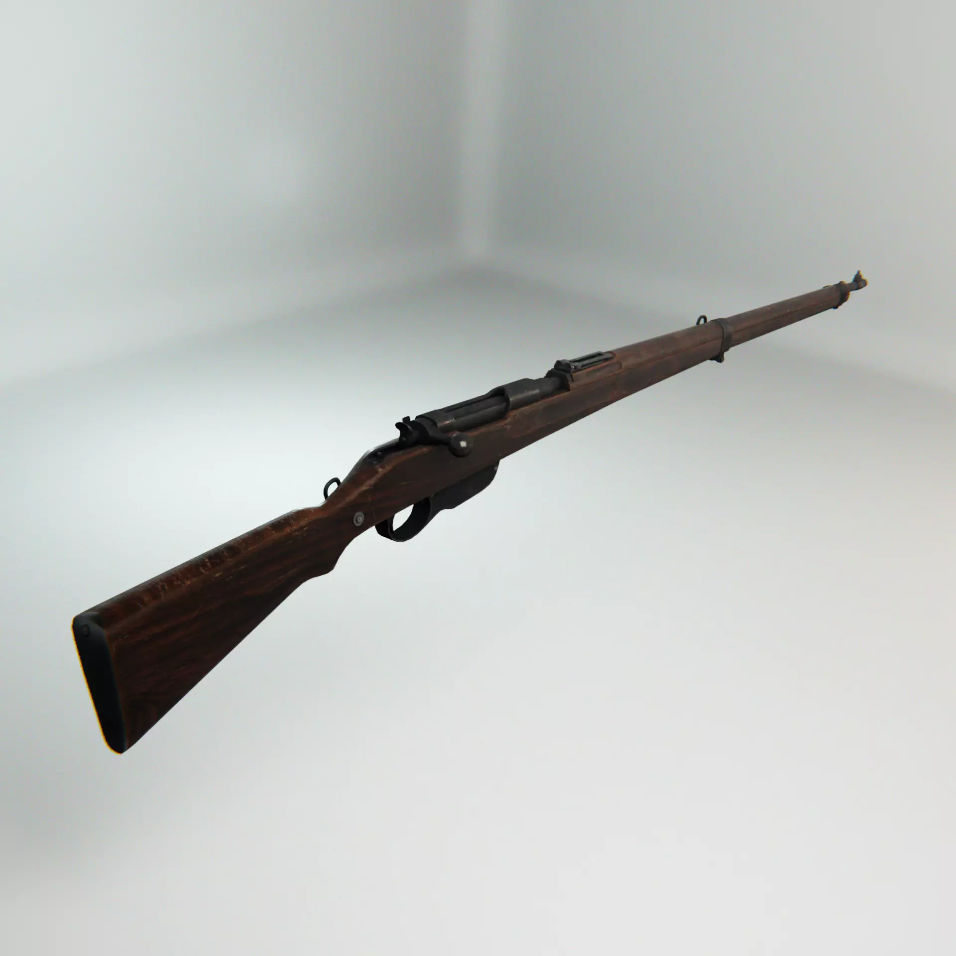 Geweer M95 Low-poly 3D model