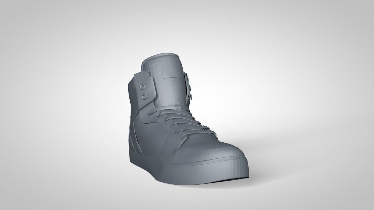 shoes stl 3D print model_2