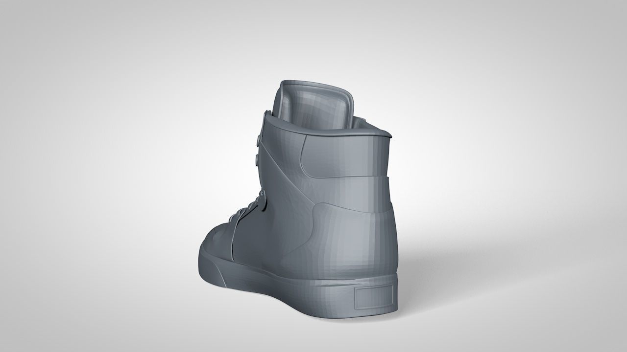 shoes stl 3D print model_8