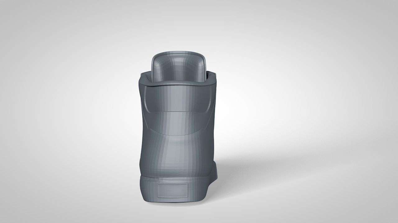 shoes stl 3D print model_7