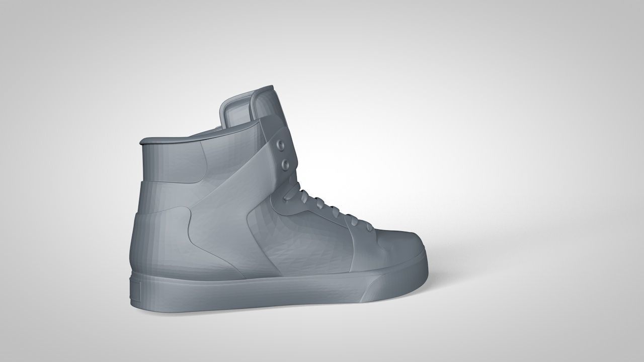 shoes stl 3D print model_5