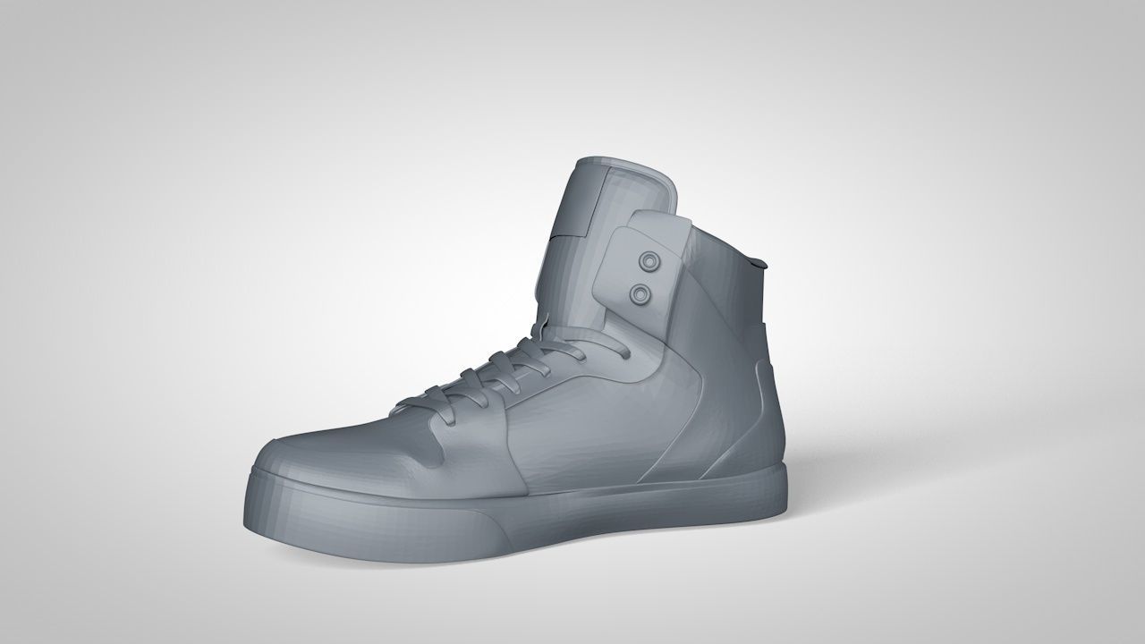 shoes stl 3D print model_11
