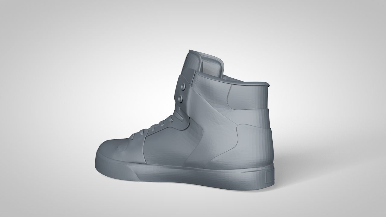 shoes stl 3D print model_9