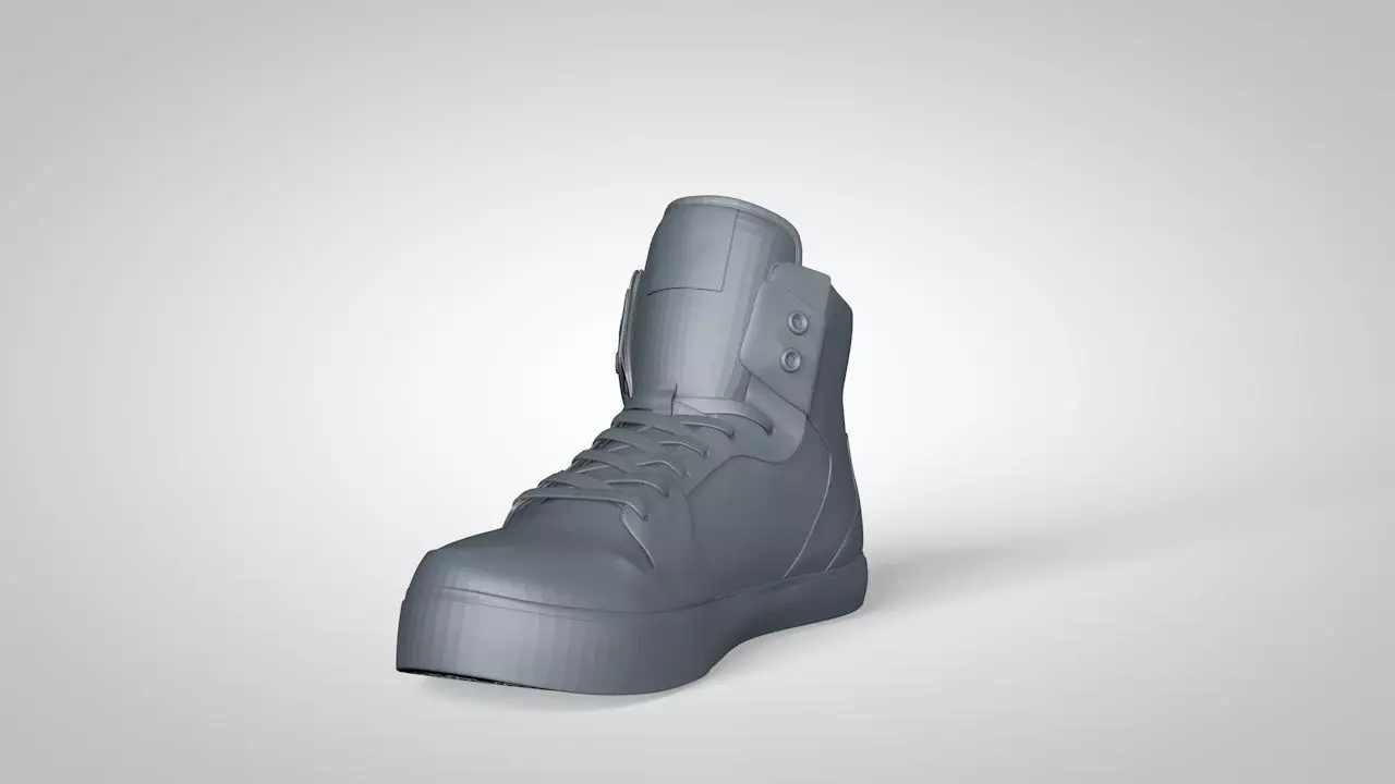 shoes stl 3D print model_0