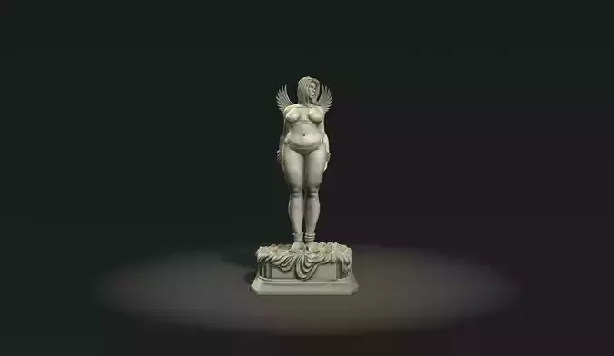 Virgo sign goddess 3D print model