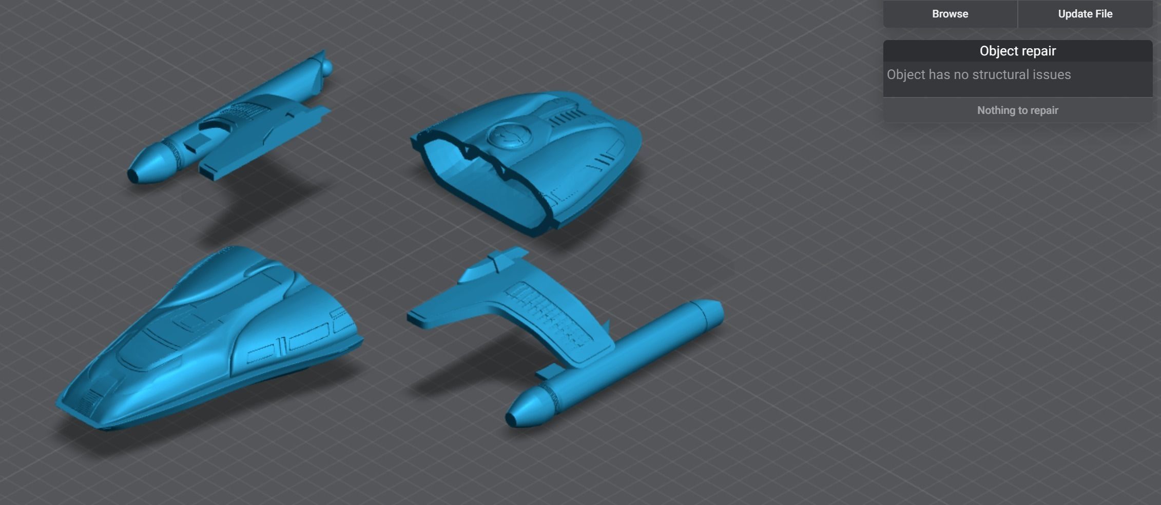 Korolev captains Shuttle scale model   3D print model_5