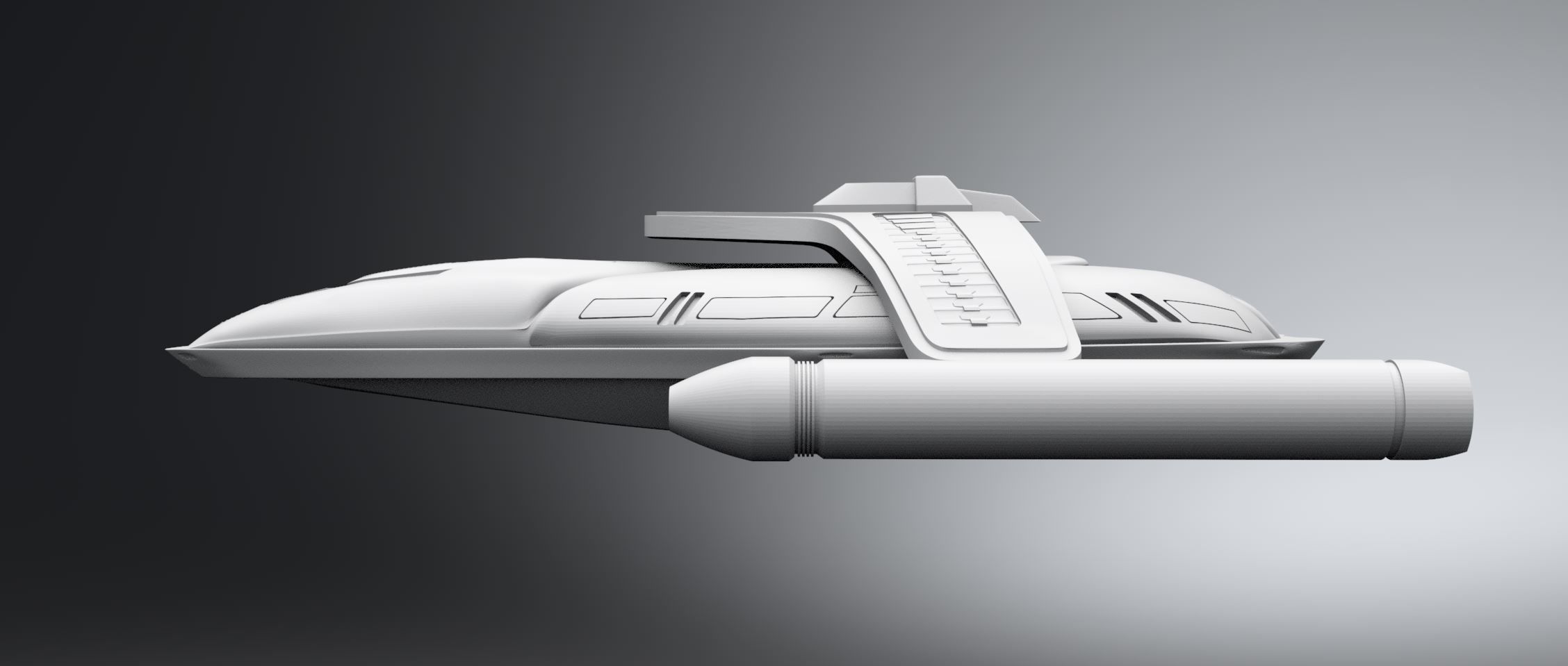 Korolev captains Shuttle scale model   3D print model_1