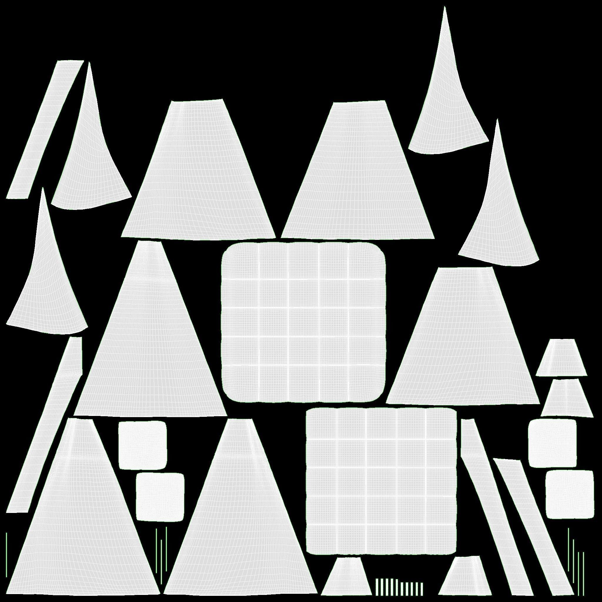 Child-girl room items 3D model_13