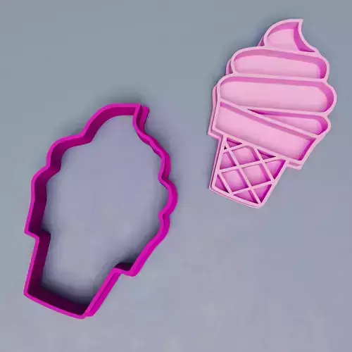 Ice Cream Cookie Cutter