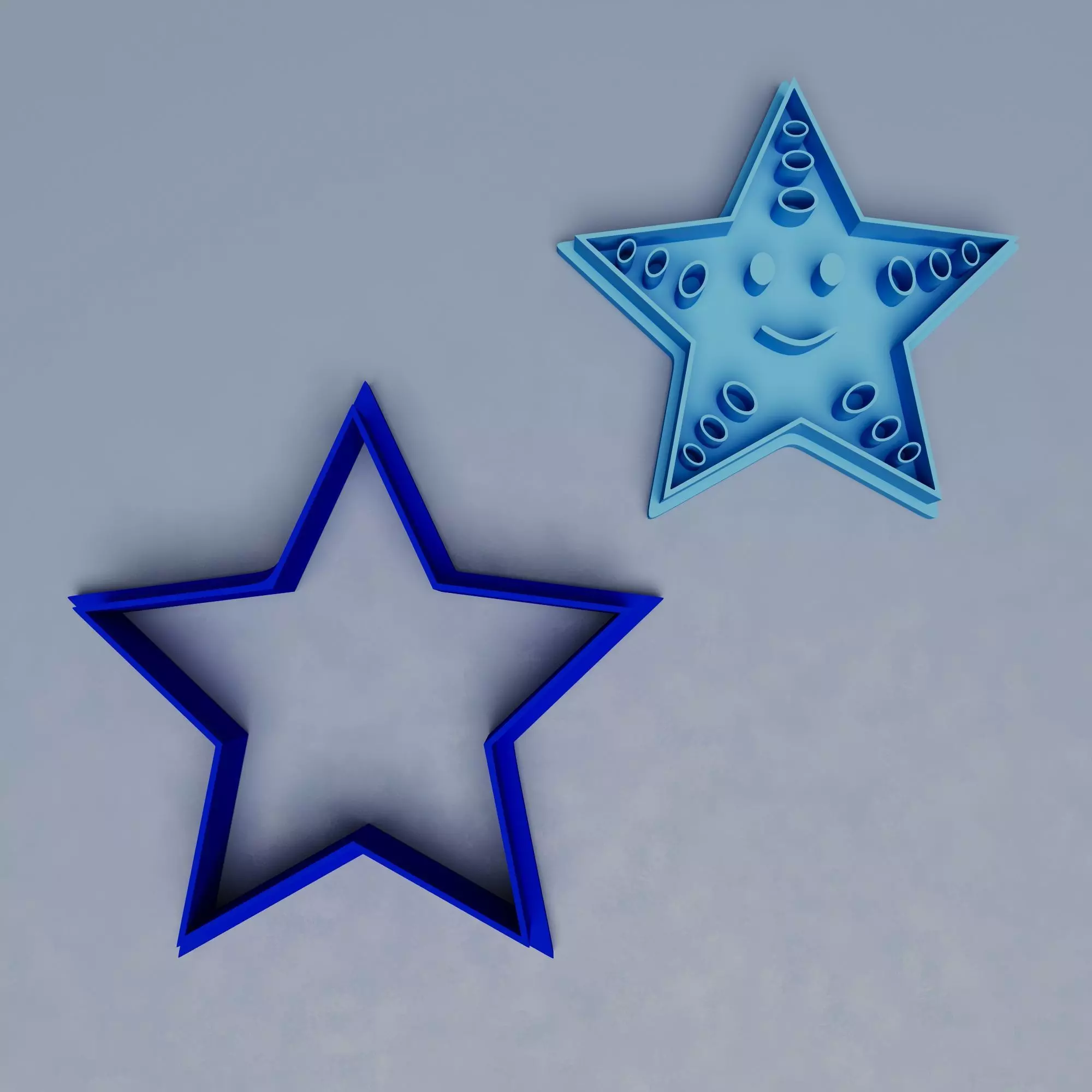 Star Cookie Cutter Free 3D print model_0