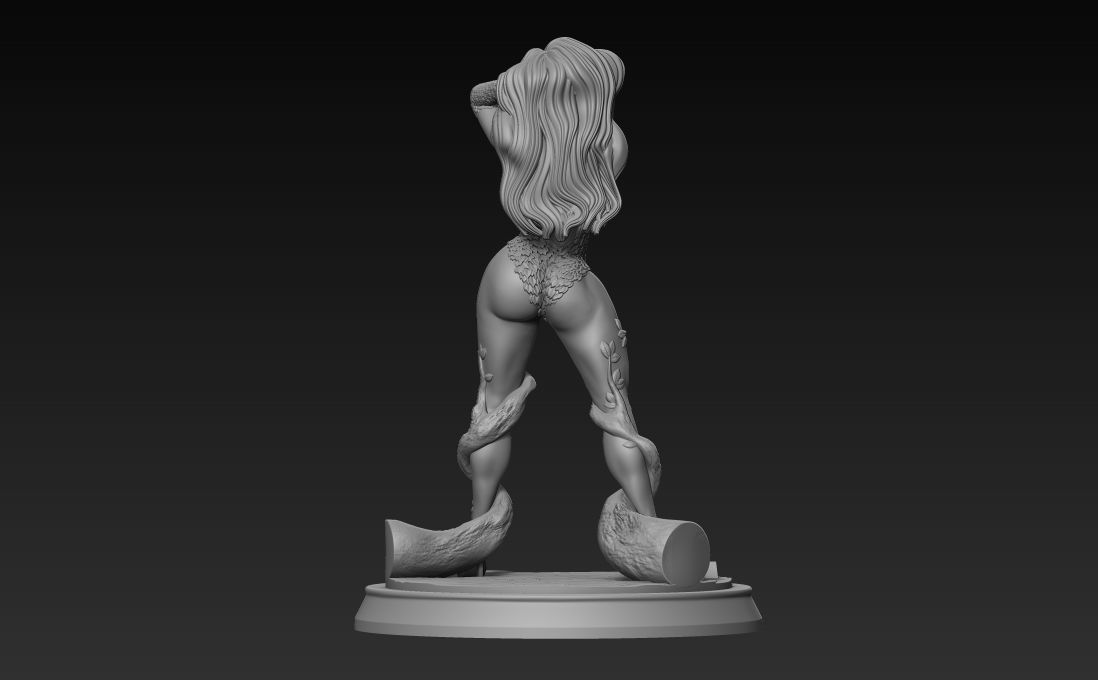 Sexy Poison Ivy 3D print model_2