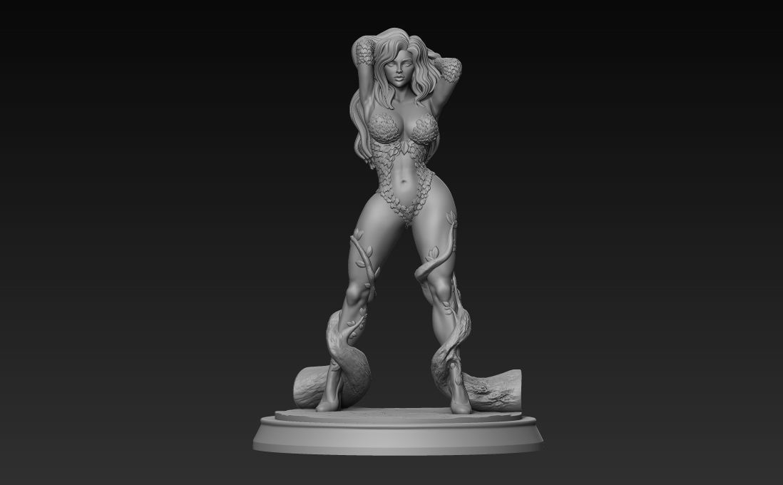 Sexy Poison Ivy 3D print model_1