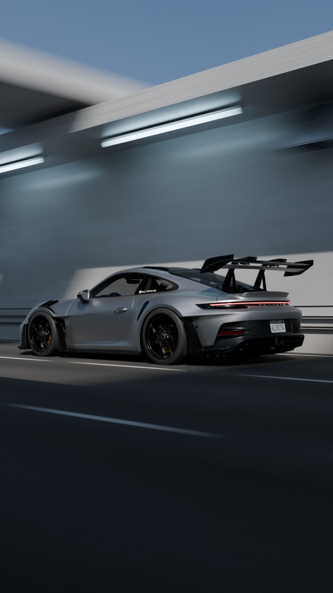 Porsche 911 GT3 RS 3D model_5