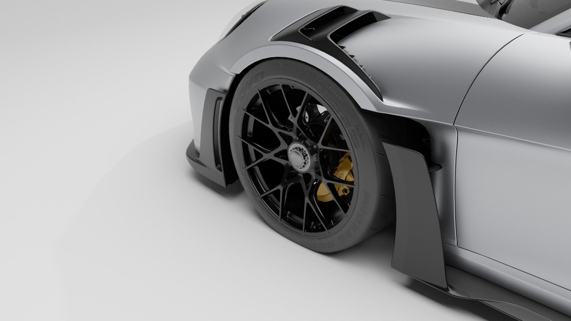 Porsche 911 GT3 RS 3D model_4