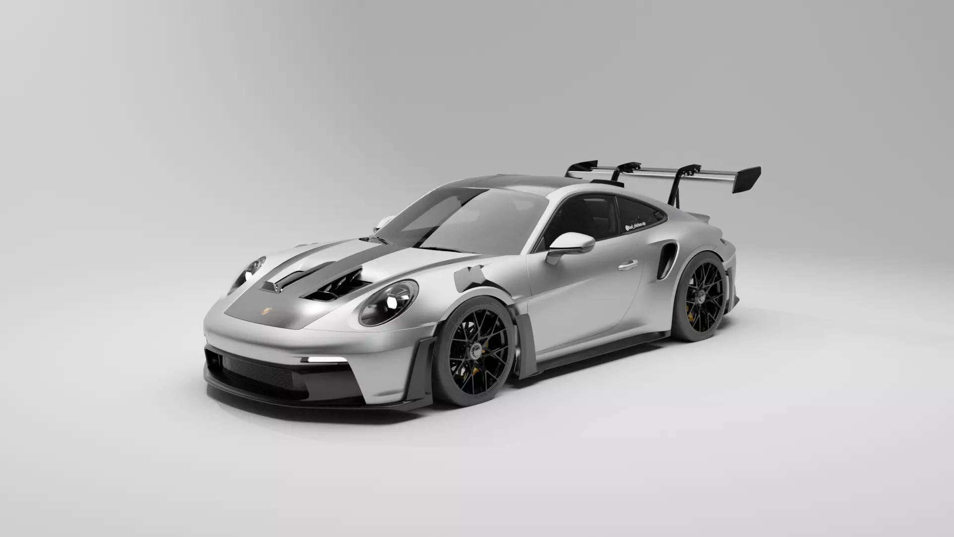 Porsche 911 GT3 RS 3D model_0