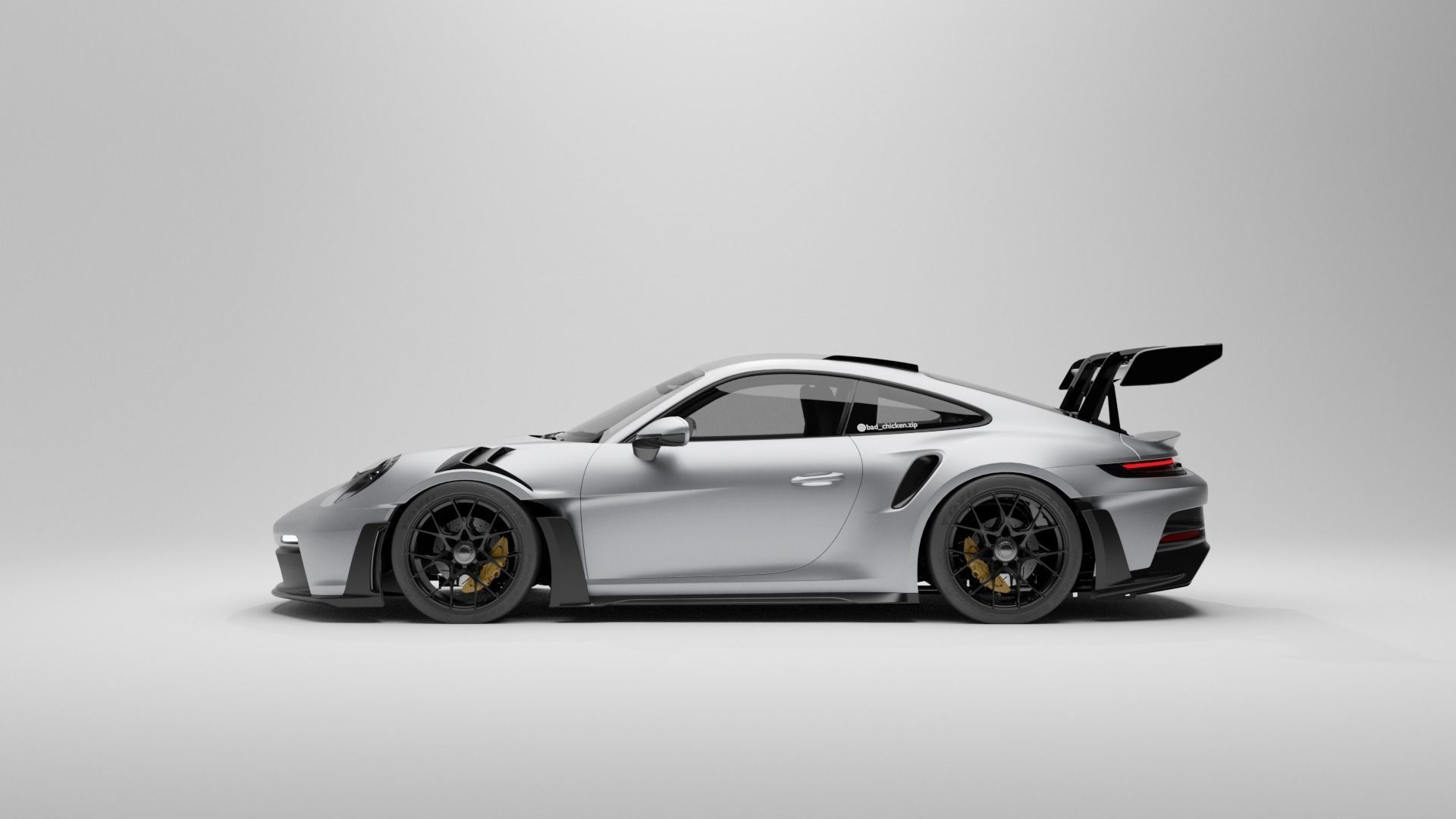 Porsche 911 GT3 RS 3D model_1