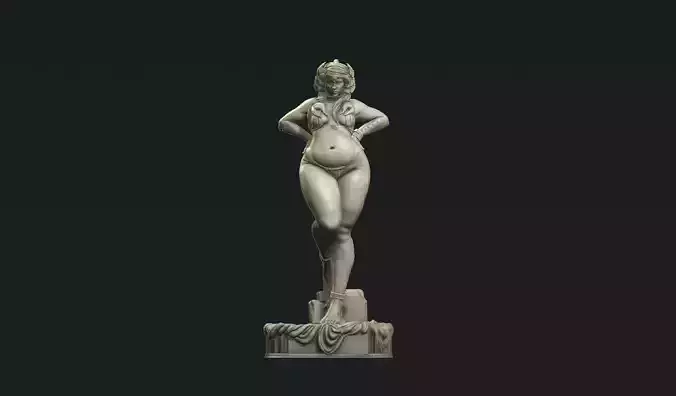 goddes of Scorpion 3D print model