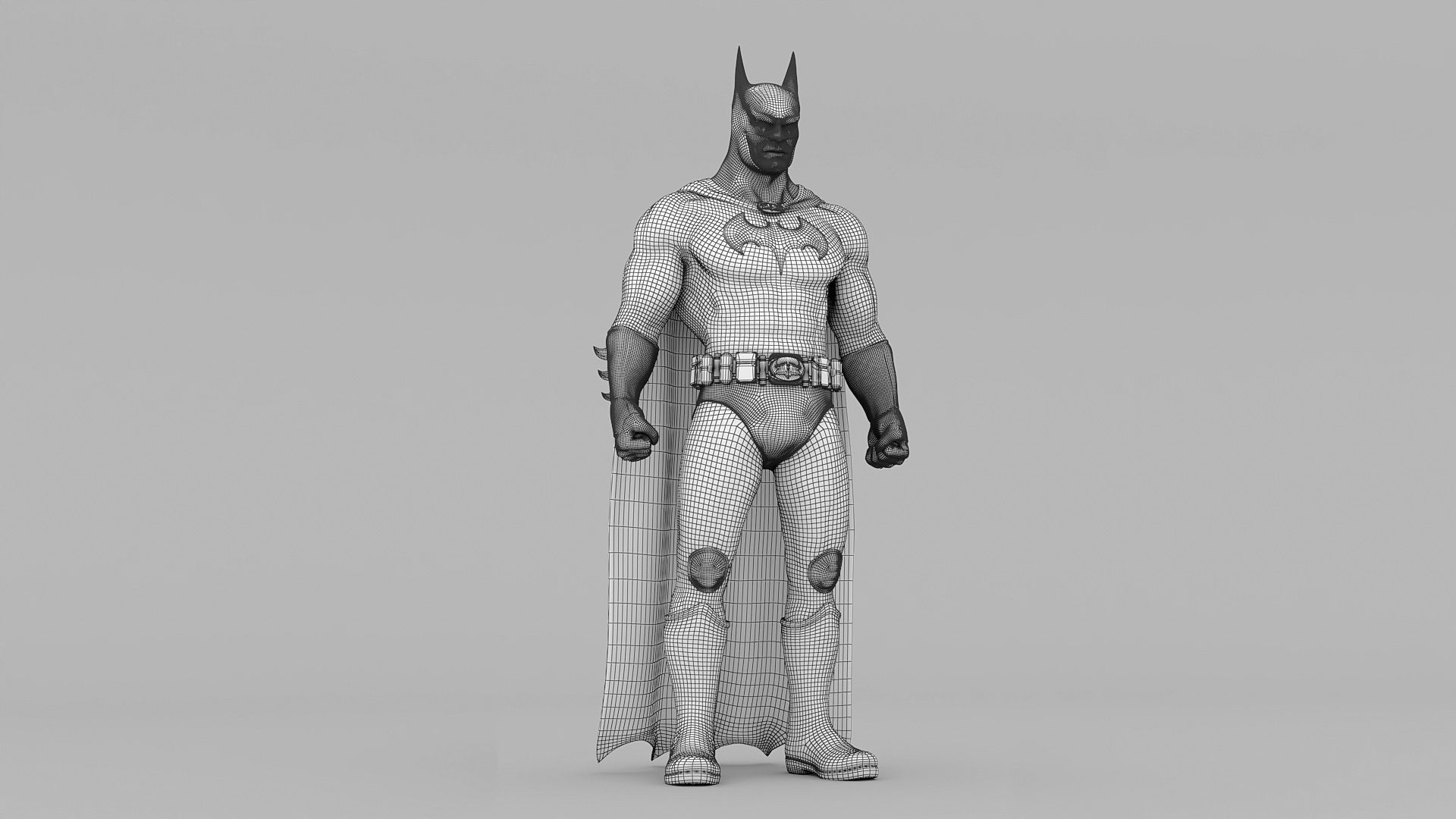 Batman dark side 3D model_2