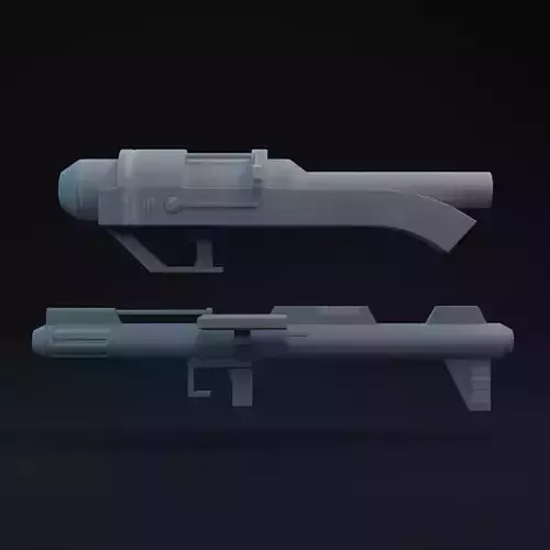 BFII Rocket Launchers One-Twelfth Scale 3D print model