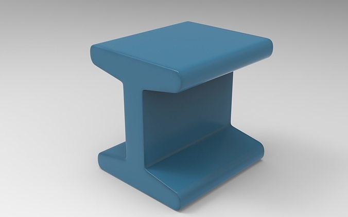 Saku Sofa End Table Low-poly 3D model