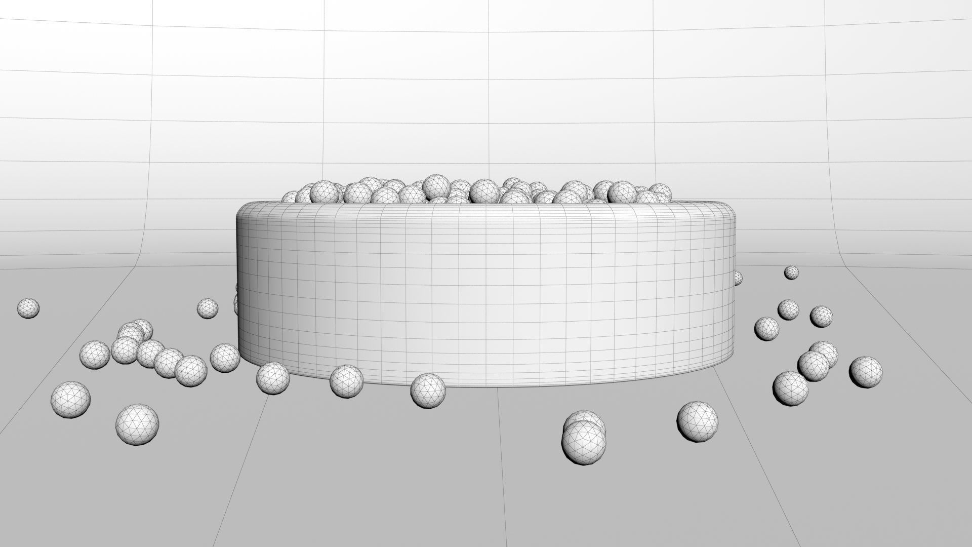 Pool Balls Animated 3D model_16