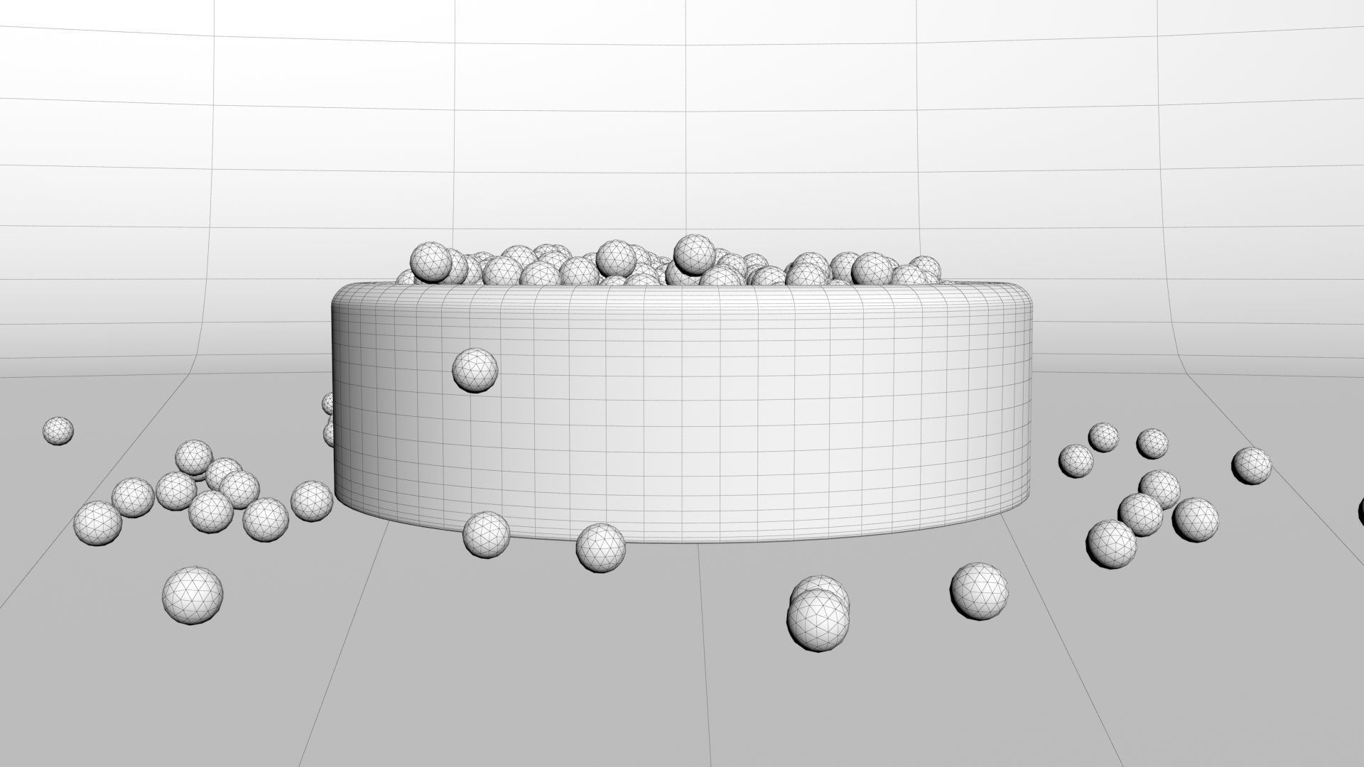 Pool Balls Animated 3D model_15